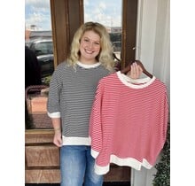 Sassy Stripe Top