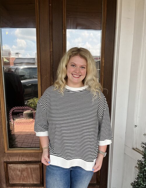 Sassy Stripe Top