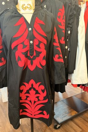 Crimson Muse Dress