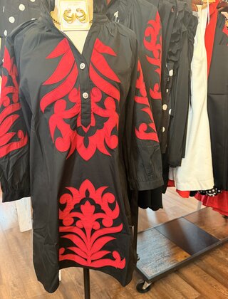 Crimson Muse Dress