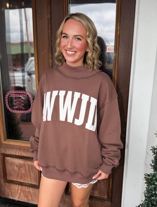 WWJD Mockneck