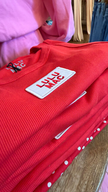 LULUMAC Red Tank Top