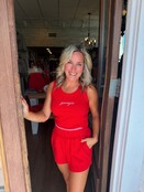 Contrast Waistband Lounge Shorts
