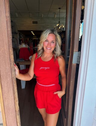 Contrast Waistband Lounge Shorts