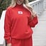 The Uptown Peach LULU MAC Terry Cloth Mockneck