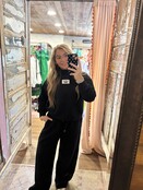 LULU MAC Terry Cloth Mockneck