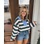 The Uptown Peach Hallie Half-Zip