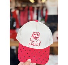Polka Dot Bulldog Hat