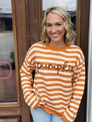 Pumpkin Knit Sweater