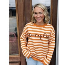 Pumpkin Knit Sweater