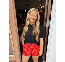 LULU MAC Red Polka Dot Boxer Shorts
