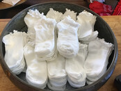 5- Pack Ribbed Ankle Socks