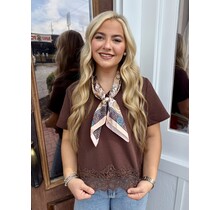 Lacey’s Brown Top