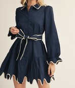 Midnight Muse Bow Dress