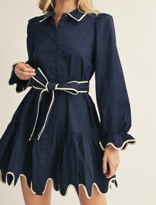 Midnight Muse Bow Dress
