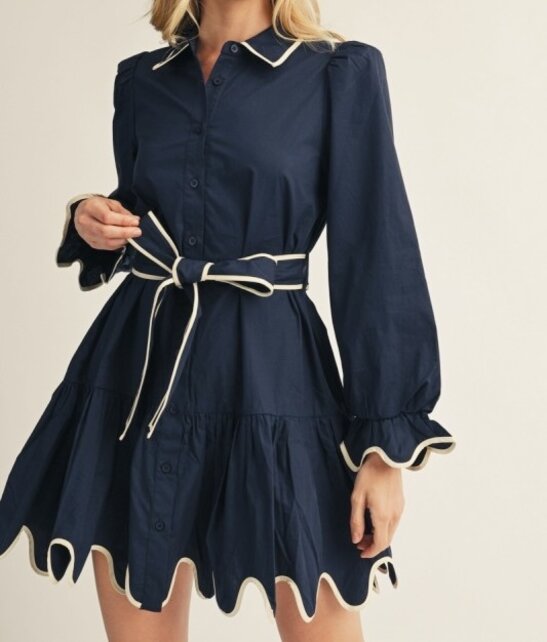 Midnight Muse Bow Dress