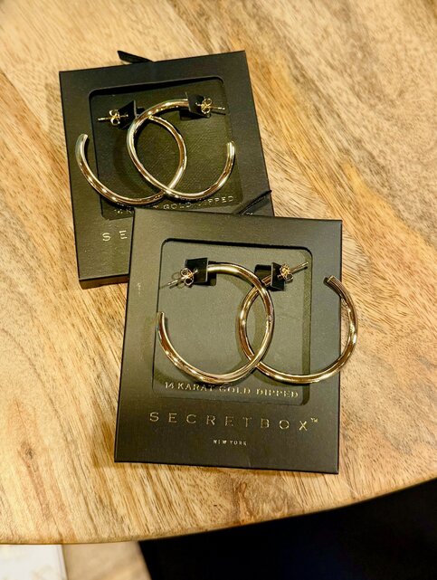 40mm Curvy Hoops