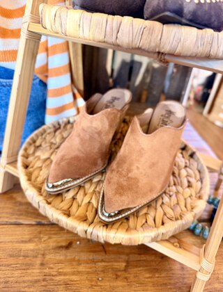 Saddle Up Heeled Mules