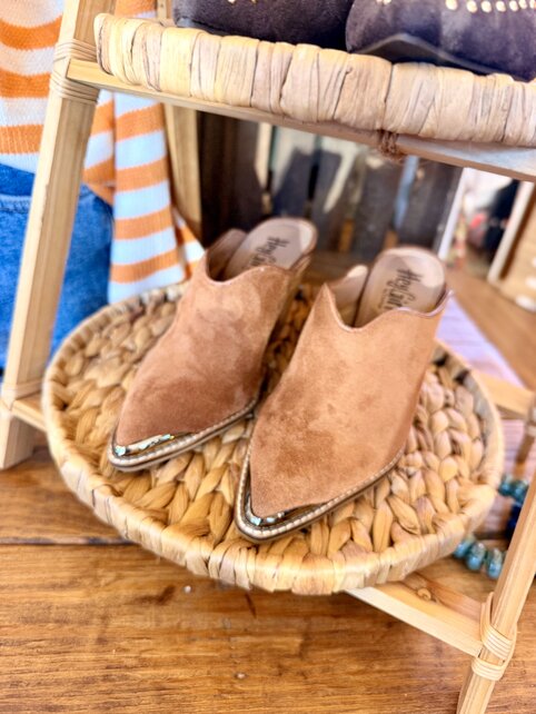 Saddle Up Heeled Mules