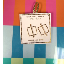 Square & Bar Earrings