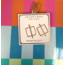 The Uptown Peach Square & Bar Earrings