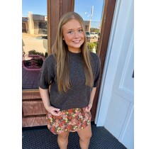 Cozy Days Short Sleeve Sweater