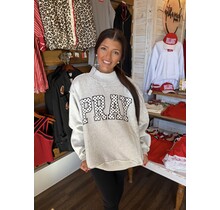 PRAY Polka Dot Mockneck