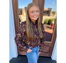 Autumn Heirloom Smocked Blouse