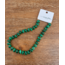 The Uptown Peach Green W/ Gold Beaded Necklace