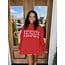 The Uptown Peach Jesus Mockneck