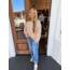 The Uptown Peach Golden Hour Knit Sweater