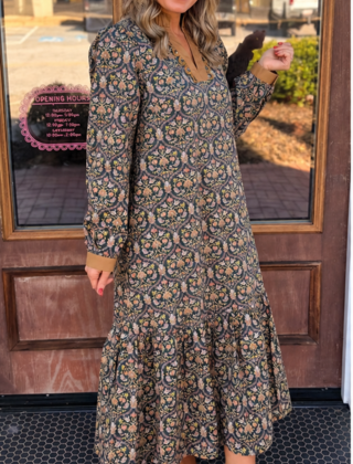 The Autumn Orchard Dress