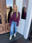Dark Cherry Pullover