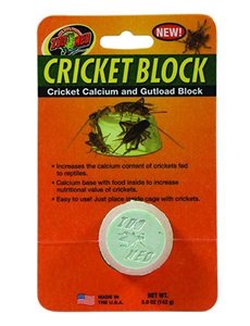 Zoo Med Laboratories Zoo Med Cricket Block – Cricket Calcium and Gutload Block