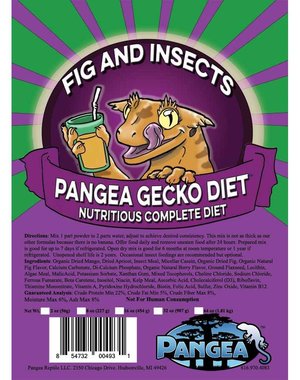 Pangea Pangea Gecko Diet - Fig & Insects