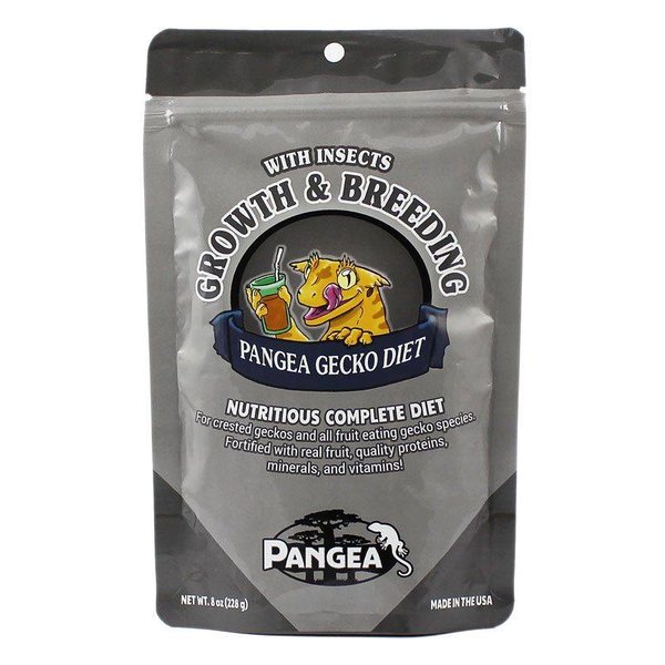 Pangea Pangea Gecko Diet - Growth & Breeding  With Insects