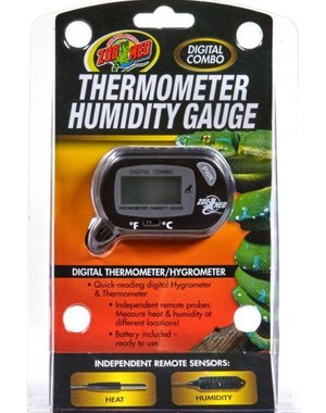 Zoo Med Laboratories Zoo Med - Thermometer and Humidity Gauge