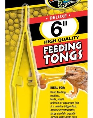 Zoo Med Laboratories Zoo Med 6" Plastic  Feeding Tongs