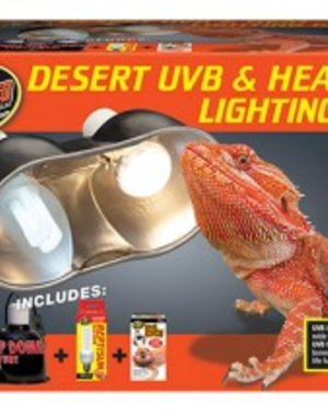 Zoo Med Laboratories Zoo Med Desert UVB & Heat Lighting Kit