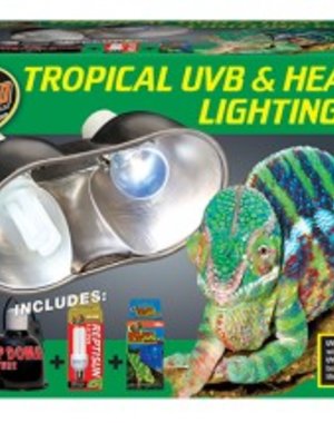 Zoo Med Laboratories Zoo Med Tropical UVB & Heat Lighting Kit