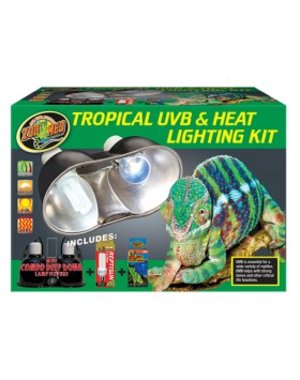 Zoo Med Laboratories Zoo Med Tropical UVB & Heat Lighting Kit