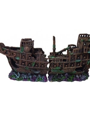 Burgham Aqua-Fit Aqua-Fit Polyresin Viking Shipwreck