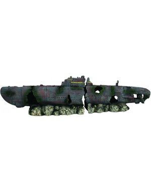 Burgham Aqua-Fit Aqua-Fit Submarine Wreck 16x4x3"