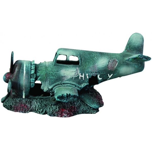 Burgham Aqua-Fit Aqua-Fit Sunken Fighter Plane 12x6x6"