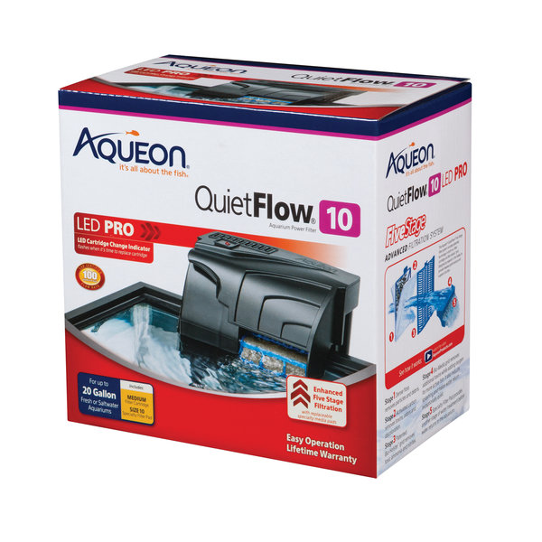 Aqueon Aqueon QuietFlow 10 Power Filter 20gal