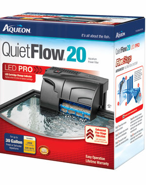 Aqueon Aqueon QuietFlow 20 Power Filter 30gal