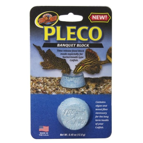 Zoo Med Laboratories Zoo Med Pleco Banquet Block 12.8g