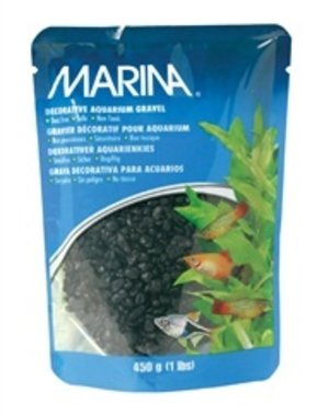 Marina Marina Aquarium Gravel Black 1lb