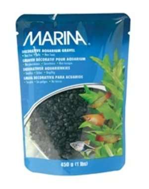 Marina Marina Aquarium Gravel Black 1lb