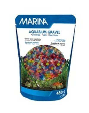 Marina Marina Aquarium Gravel Rainbow 1lb
